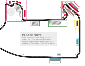 T-Mobile Sphere Grandstands 3-Days